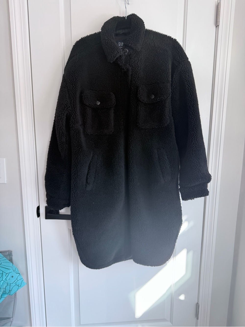 GAP Black Interior Labelled Jacket - M Tall